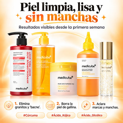 Dile adiós a los brotes corporales y las manchas oscuras para siempre