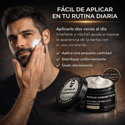 Empieza a notar una barba con mejor apariencia en pocas semanas