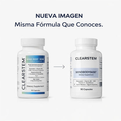 Mindbodyskin® – Apoya el equilibrio interno de tu piel para una apariencia más limpia y saludable