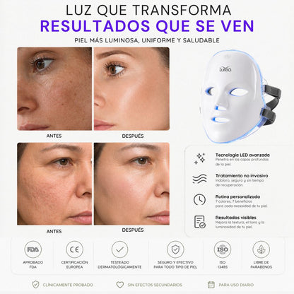 Lurea™ Mascara LED 7 luces para renovar la piel
