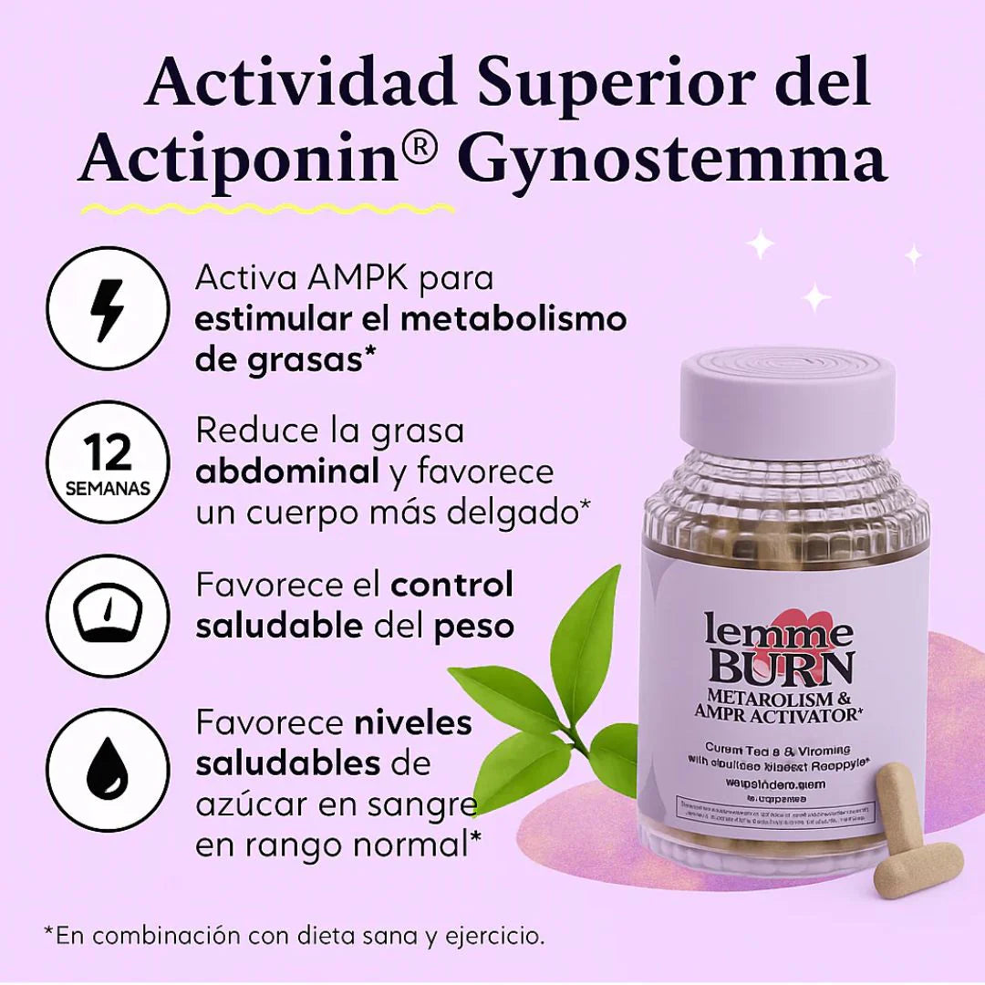 Quema grasa de forma natural y efectiva en 7 dias - 60 Capsulas
