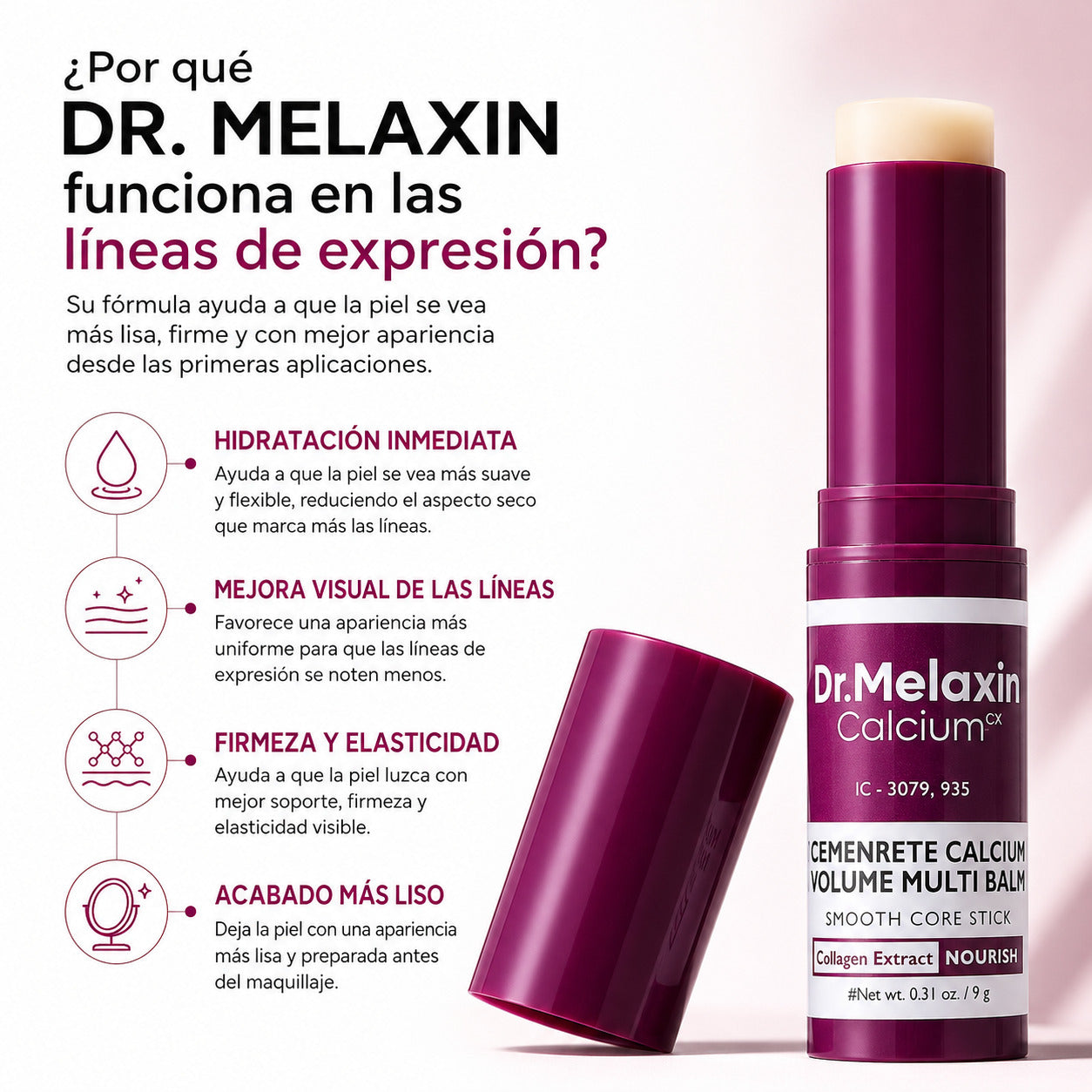 Face balsamo reafirmante, antiedad, elimina arrugas y lineas de expresion