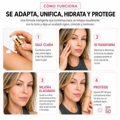 Base 4 en 1 con SPF50