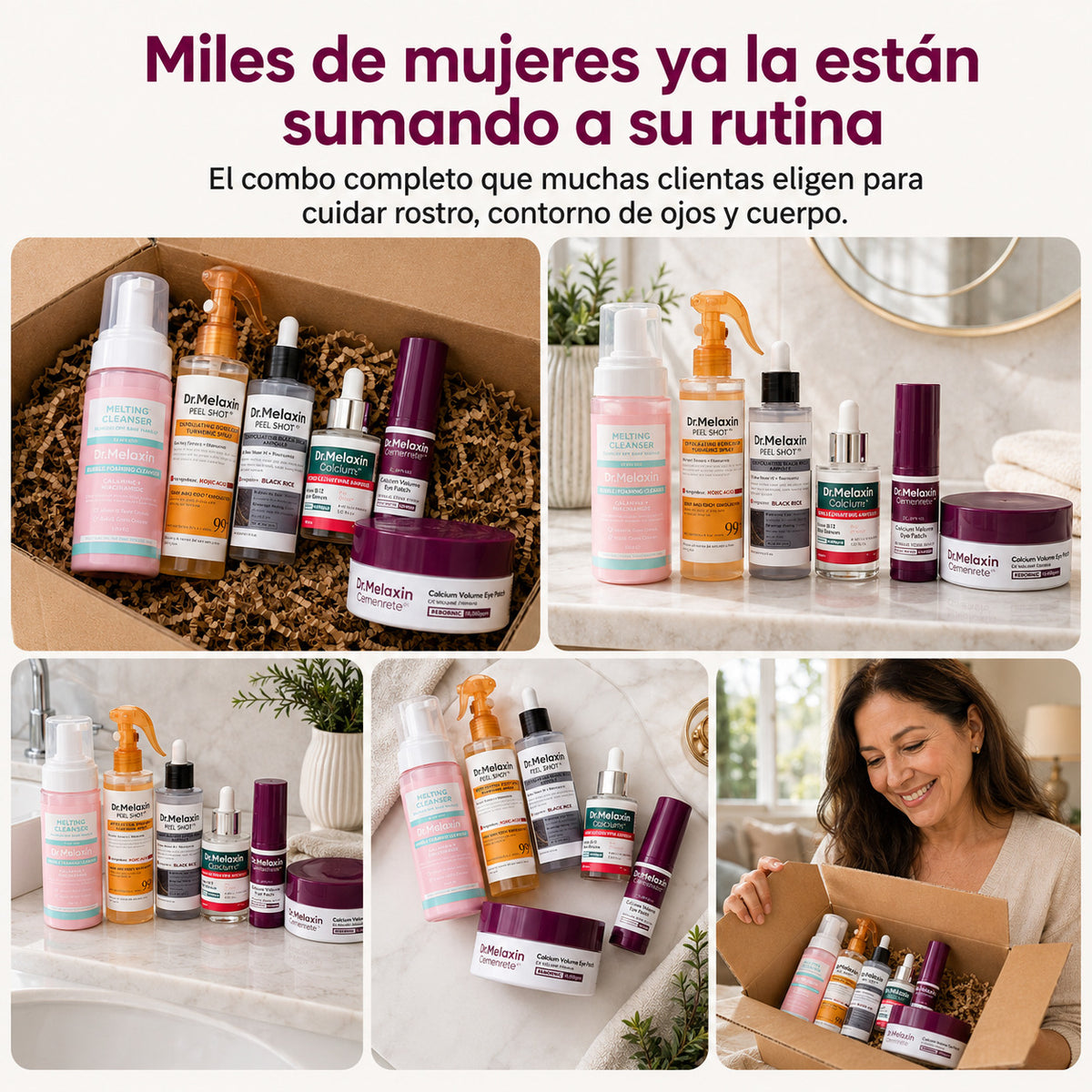 Kit Completo de Cuidado Facial 7 en 1