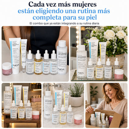 Set Coreano de 7 Productos con Tónico Lechoso