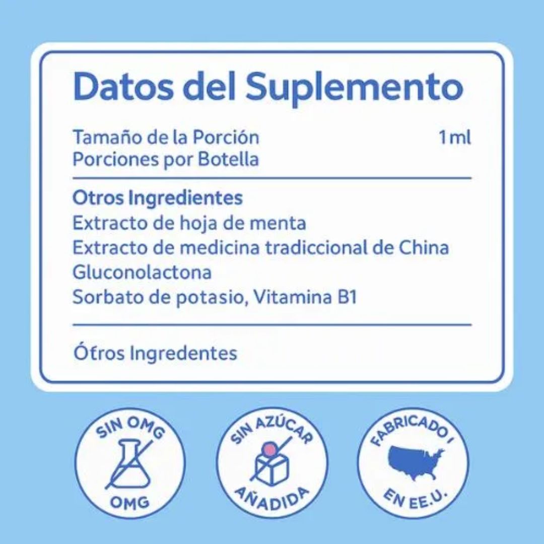 Lingo Apoya naturalmente a mejorar su hablar progresivamente con una 1 Gota diaria