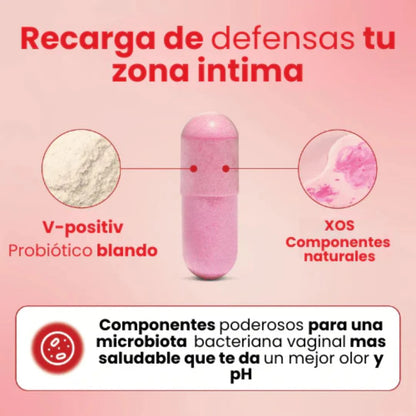 Equilibra tu flora íntima y comienza a reducir infecciones desde la primera semana.