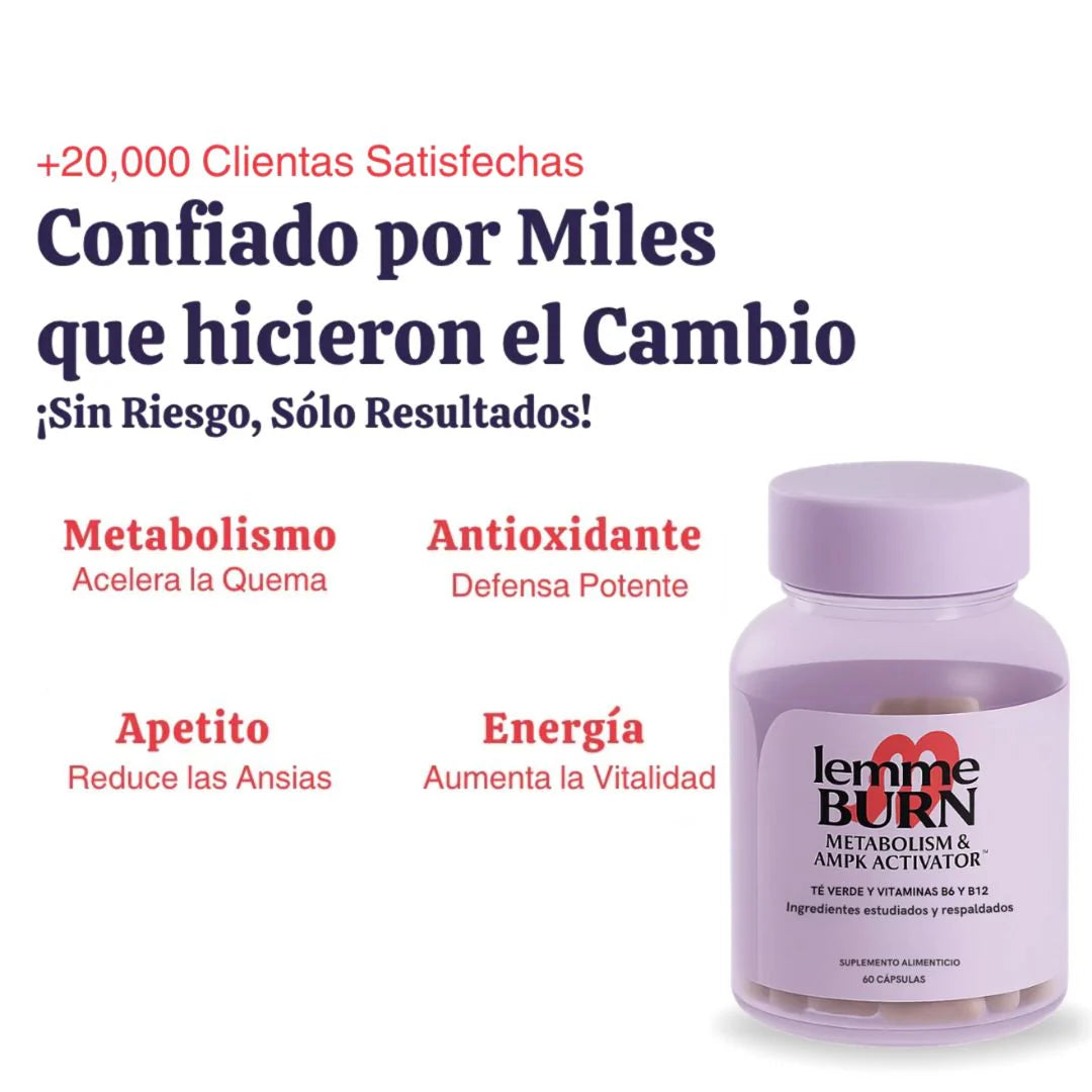 Quema grasa de forma natural y efectiva en 7 dias - 60 Capsulas