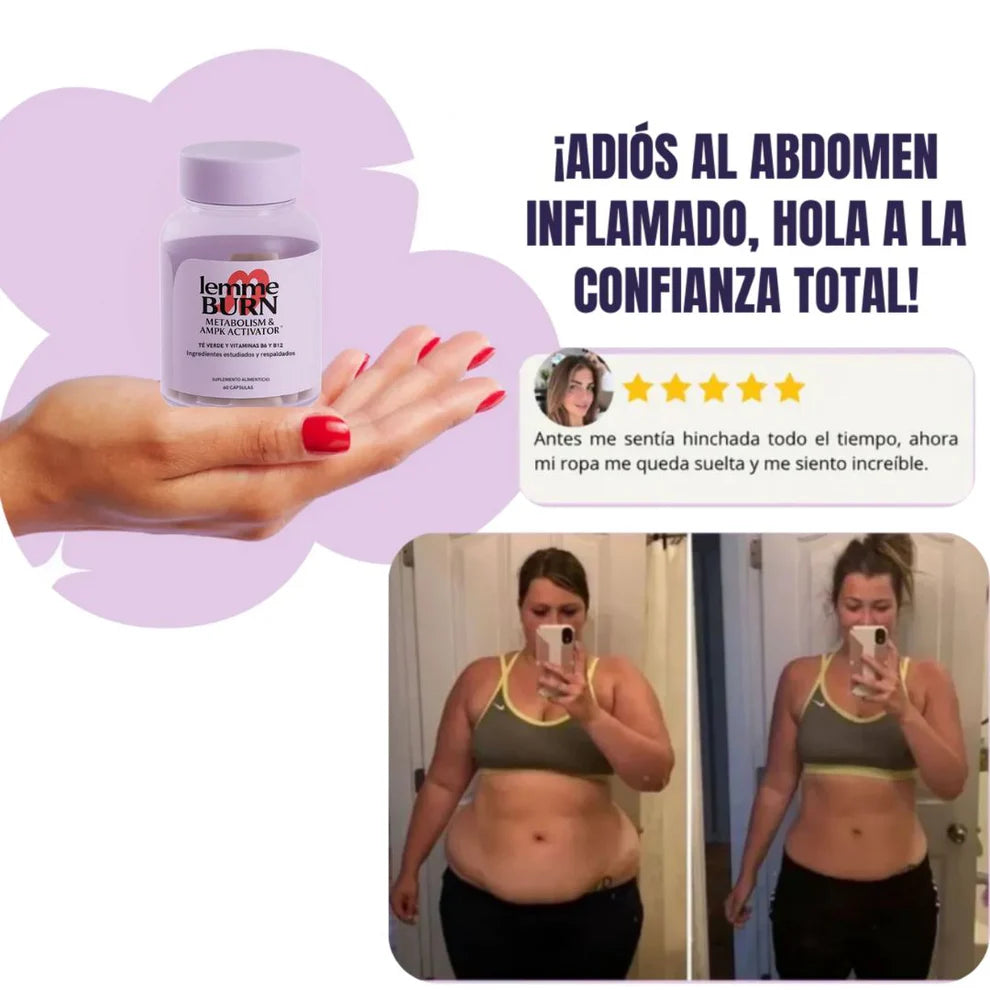 Quema grasa de forma natural y efectiva en 7 dias - 60 Capsulas