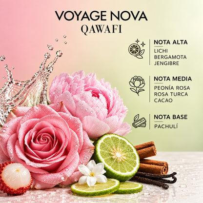 Voyage Nova Alta perfumería francesa larga duración