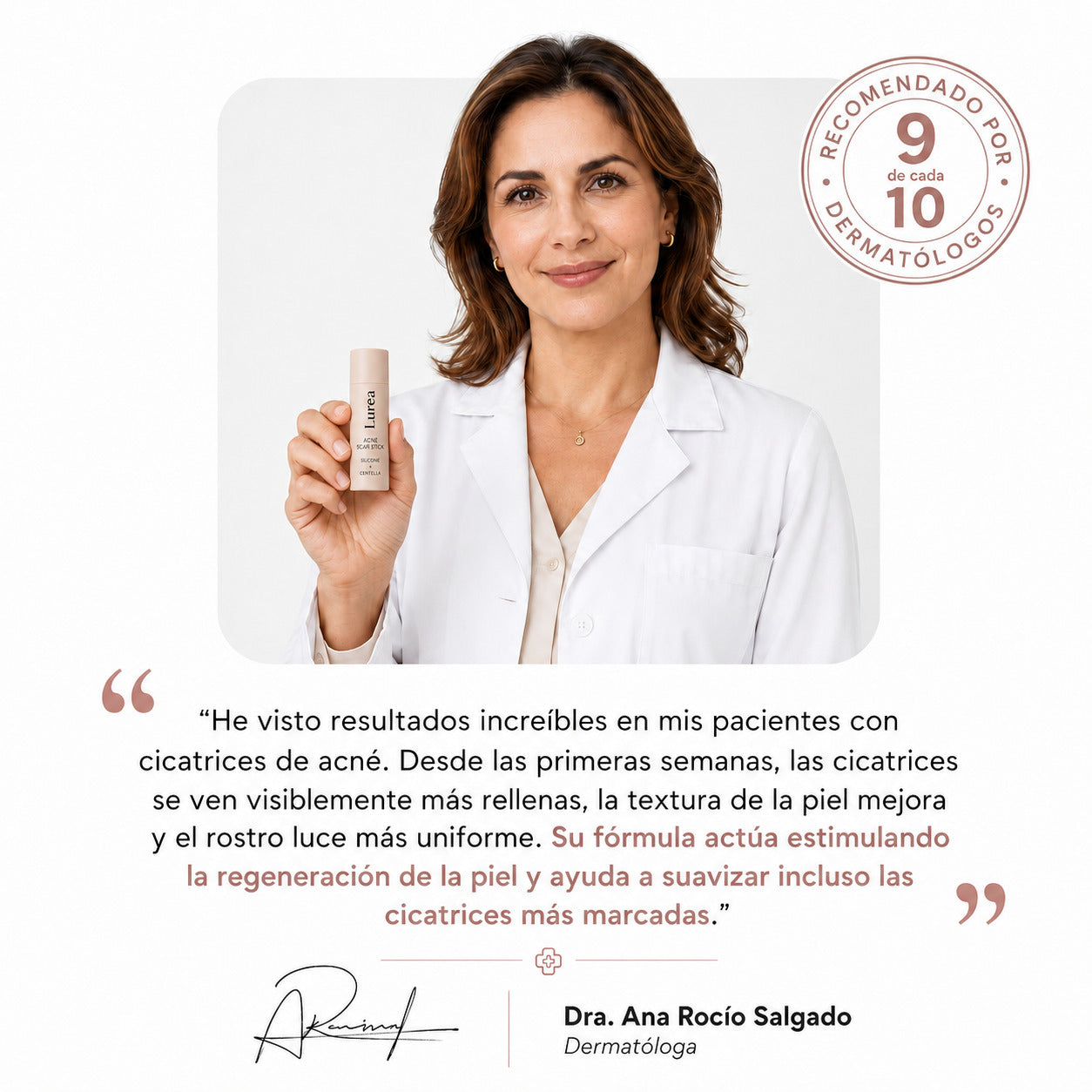 Stick Reparador de cicatrices de acne