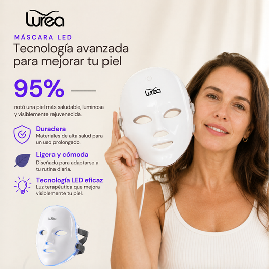 Lurea™ Mascara LED 7 luces para renovar la piel