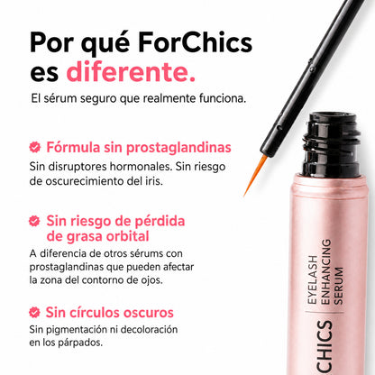 ForChics Suero de Crecimiento de Pestañas