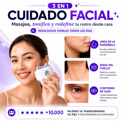 Lurea™ SculptLift GuaSha Eléctrico tonifica y moldea tu rostro