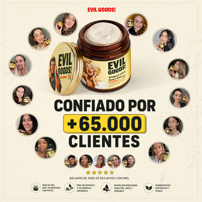Evil Goods Original Nutrición profunda para piel seca, sensible y apagada