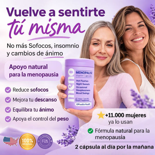 Reduce los síntomas más molestos de la menopausia y perimenopausia en semanas