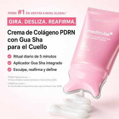 Colageno PDRN con Gua Sha para Rostro, Mandíbula y Cuello