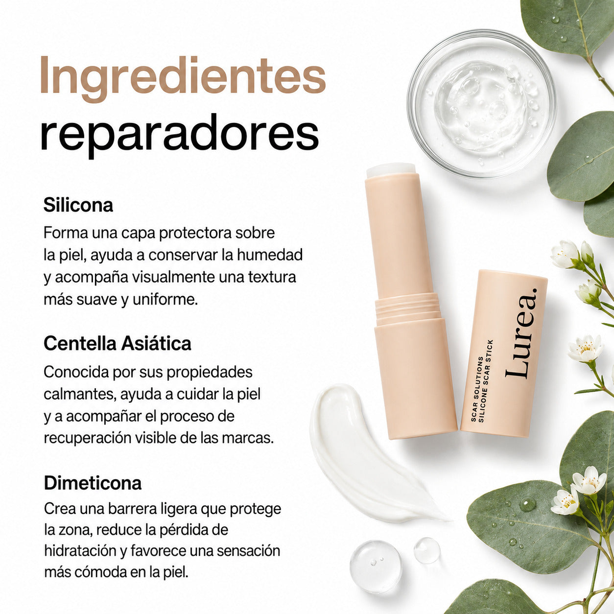 Stick Reparador de cicatrices de acne