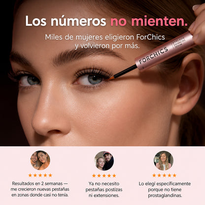 ForChics Suero de Crecimiento de Pestañas