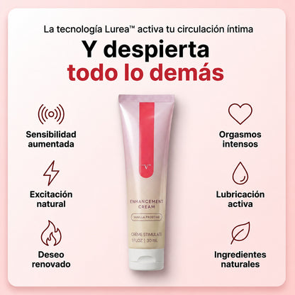 Crema potenciador sexual íntimo